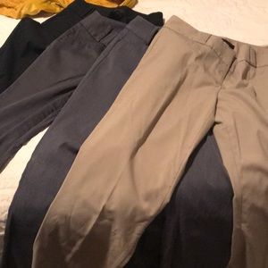 4 pairs dress pants